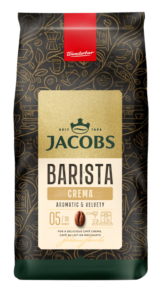 BEANS Jacobs Barista Crema 1000g