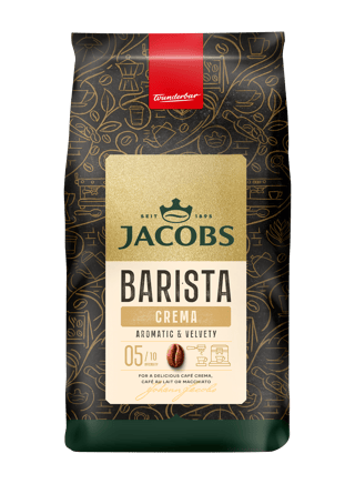 Jacobs Barista Crema 1kg BEANS PL BL CZ SK RO BG