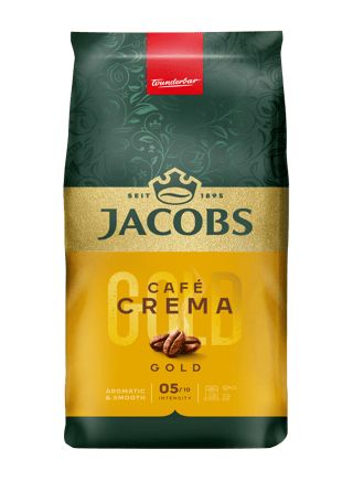 Jacobs Crema 1kg BEANS PL BL CZ SK HU RO